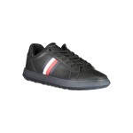 4sn Tommy Hilfiger FM0FM04275-BDS Corporate cupsole Leather Stripes Black